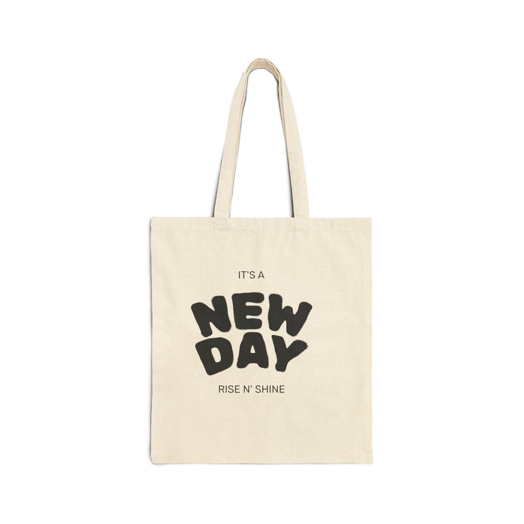 Cheerful Cotton Tote Bag, Eco-Friendly Shopping Bag, Funny Gift for Friends, Daily Use Bag, Perfect for Holidays, Reusable Grocery Bag