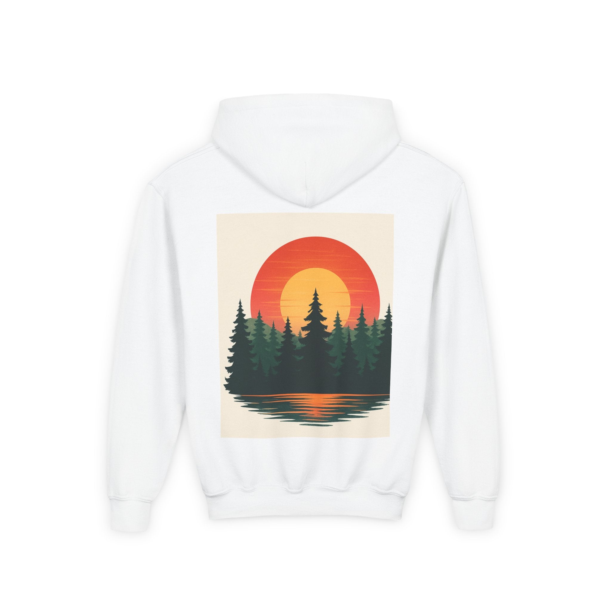 Inspirational Youth Hoodie with 'God is in the Unseen' Design, Faith Apparel, Religious Gift, Cozy Sweatshirt, Perfect for Church Events