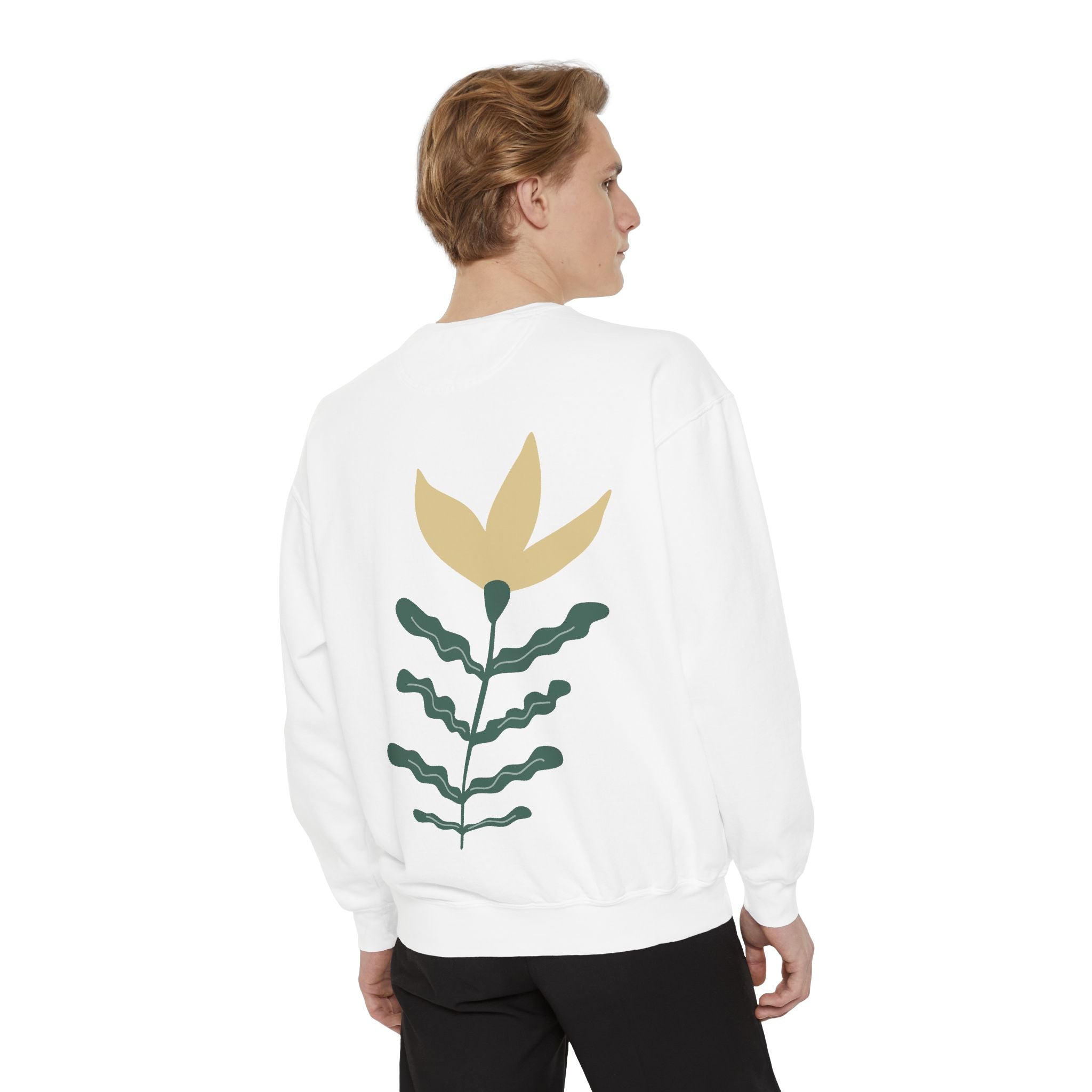 Eco-Friendly Earth Sweatshirt, Cute Planet Design Sweatshirt, Nature Lover Gift, Sustainable Fashion, Earth Day Apparel, Unisex Casual Wear