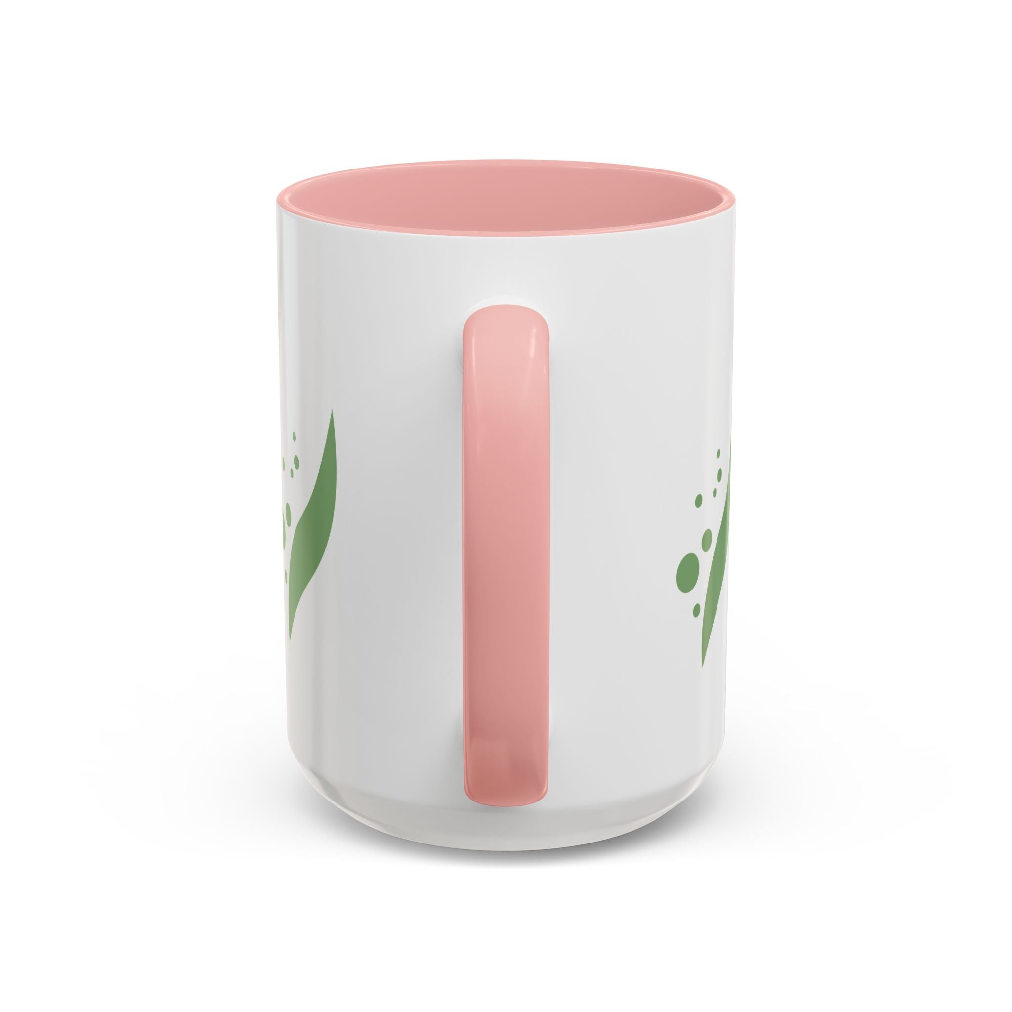 Greenery Accent Coffee Mug for Plant Lovers, Unique Tea Mug, Housewarming Gift, Eco-Friendly Mug, Garden Themed Kitchen Decor