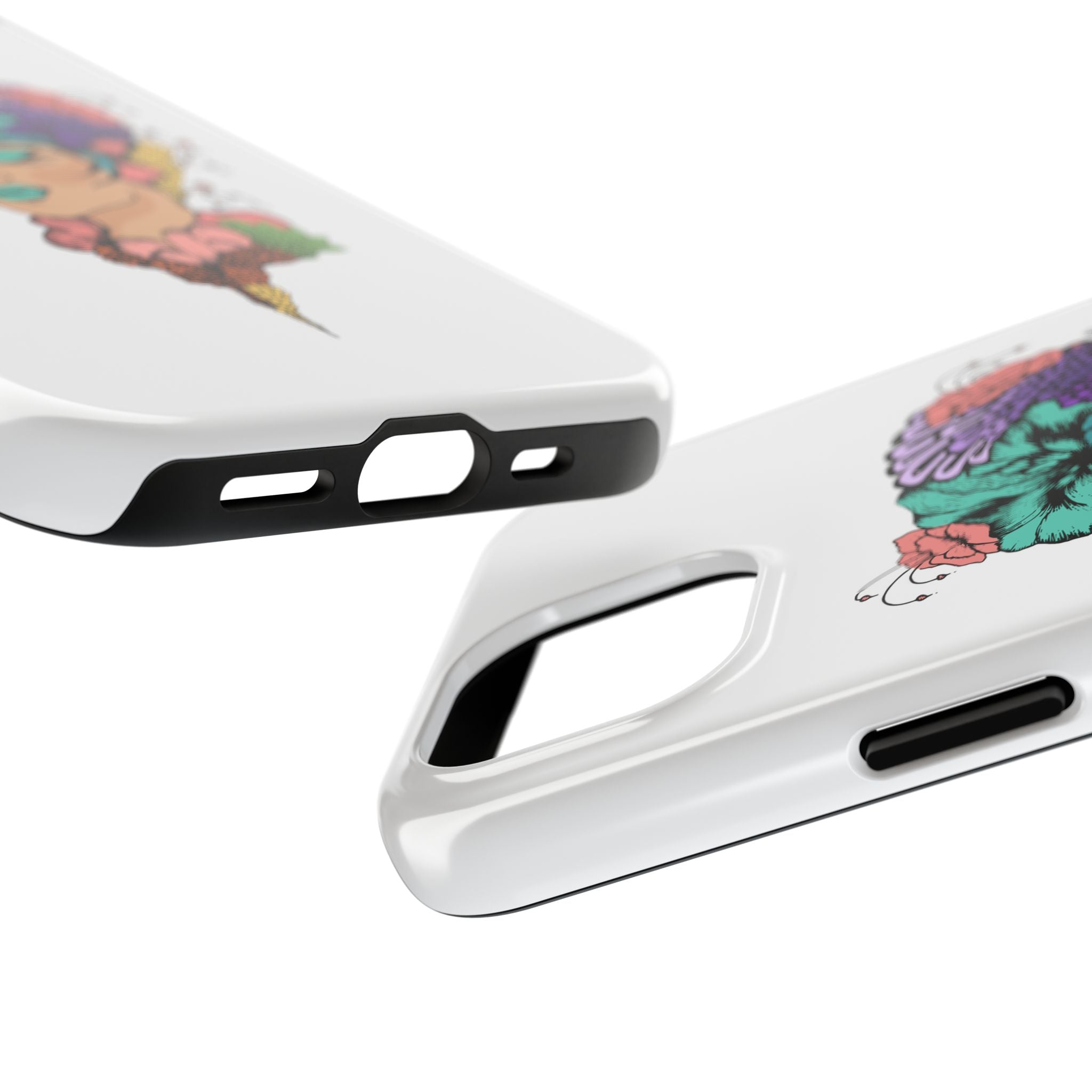 Vibrant Floral Phone Case - Tough Protection, Colorful Design, Gifts for Her, Unique Phone Accessories, Art Lovers, Birthday Present